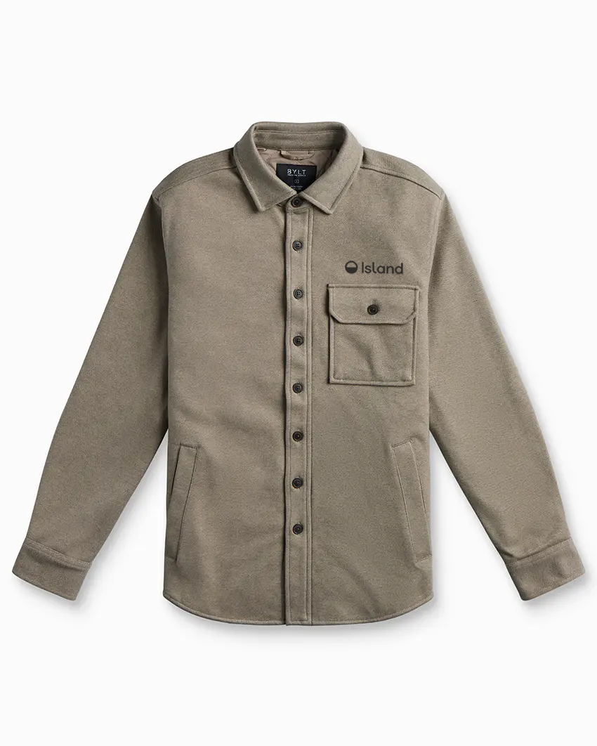 Men's BYLT Coastal Insulated Button Down - Sawdust