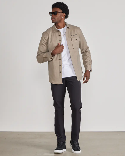 Men's BYLT Coastal Insulated Button Down - Sawdust