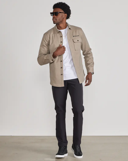Men's BYLT Coastal Insulated Button Down - Sawdust