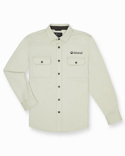 Men's BYLT Coastal Overshirt - Dry Sage