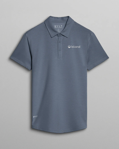 Men's BYLT Drop Cut Lux Polo - Sea