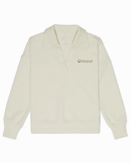 Women's BYLT Opal Relaxed Polo – Shell