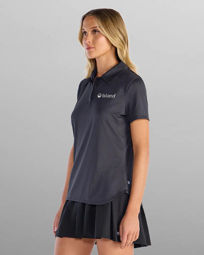 Women's BYLT Performance+ 2.0 Polo - Black