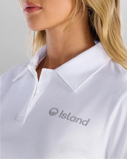 Women's BYLT Performance+ 2.0 Polo - White