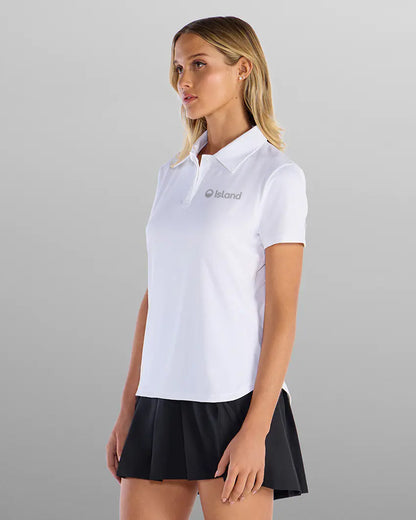 Women's BYLT Performance+ 2.0 Polo - White