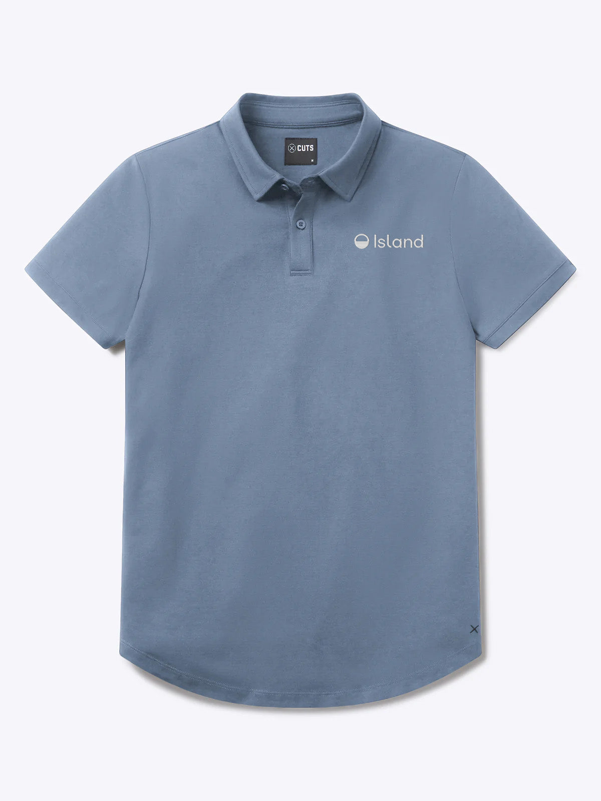 Men's Cuts AO Signature Fit Polo - Cadet Blue