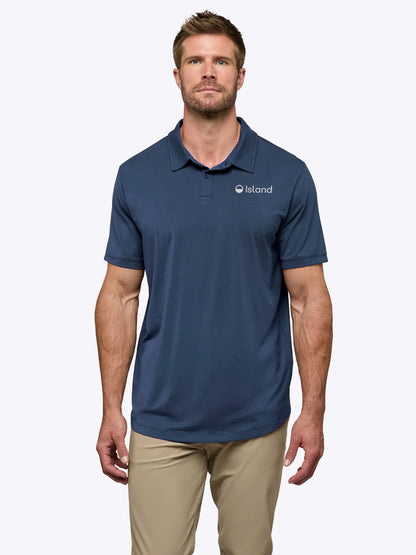 Men's Cuts AO Signature Fit Polo - Dark Denim