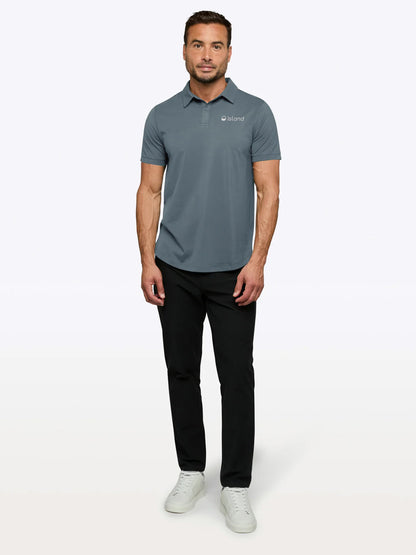 Men's Cuts AO Signature Fit Polo - Ocean Storm