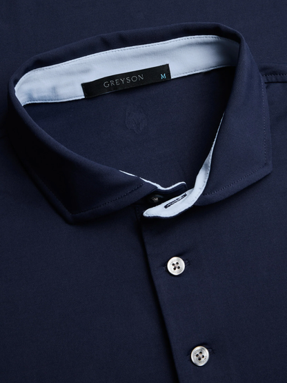 Men's Greyson Cayuse Polo - Maltese Blue