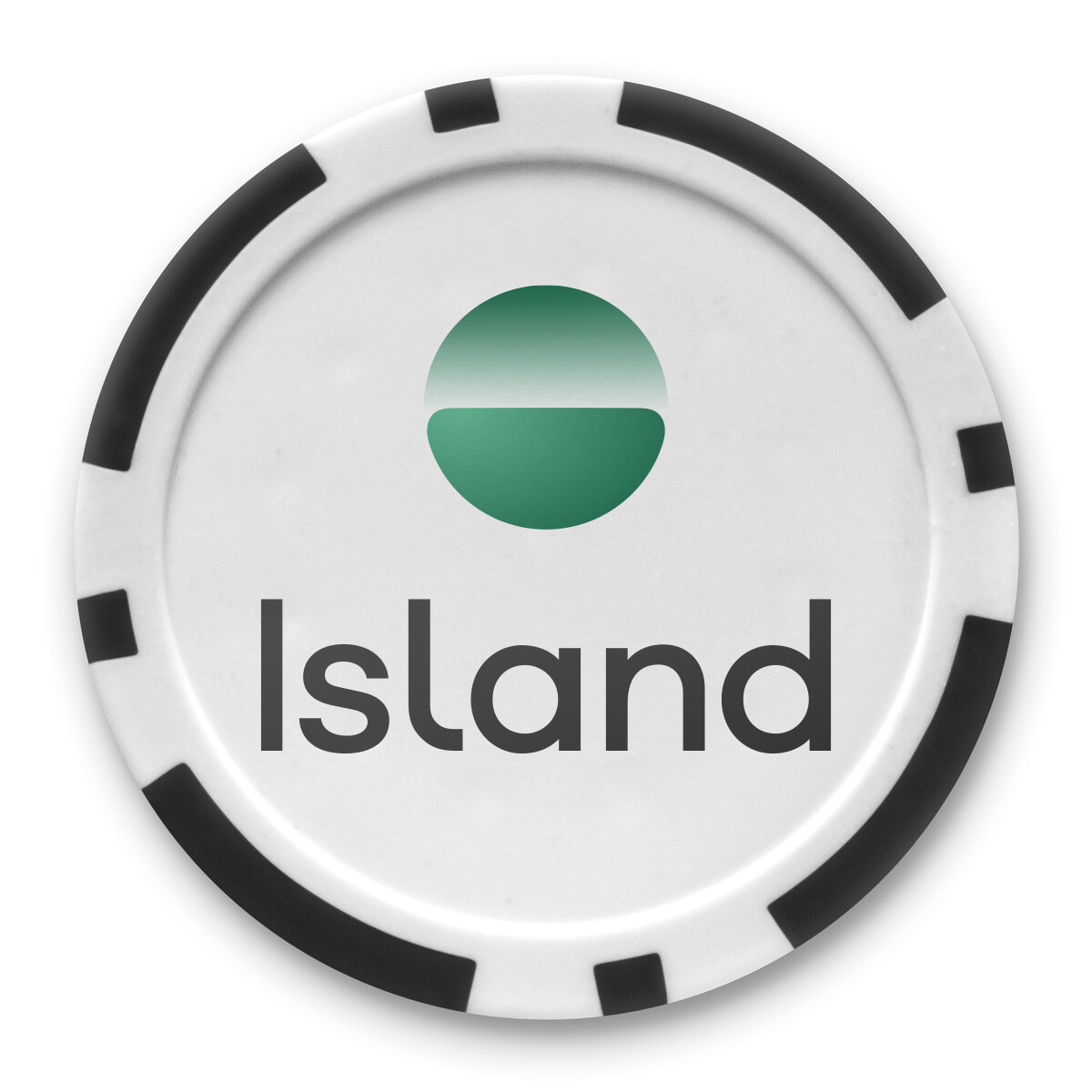 Island Golf Tee & Poker Chip Pillow Pack