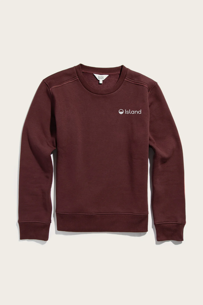 Women's Bridge & Burn Bailey Crew Sweatshirt - Burgundy