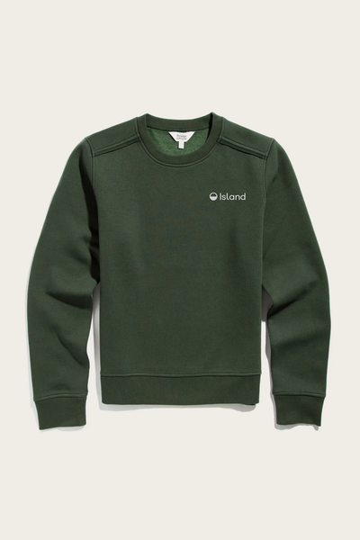Women's Bridge & Burn Bailey Crew Sweatshirt - Forest Night