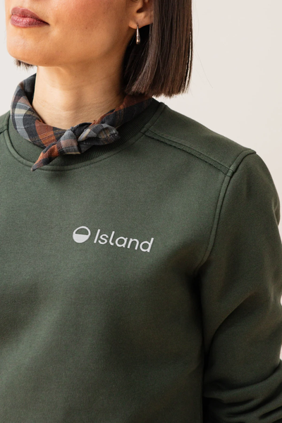 Women's Bridge & Burn Bailey Crew Sweatshirt - Forest Night