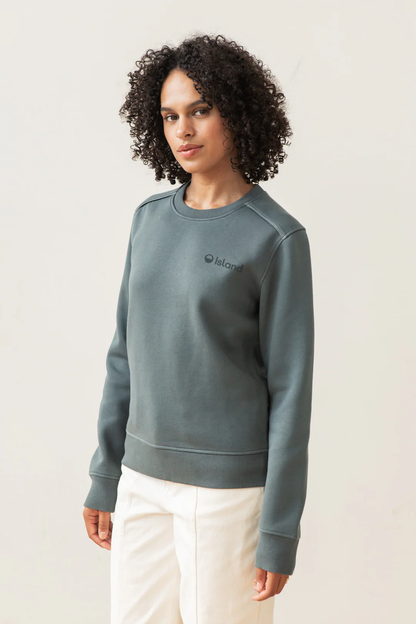 Women's Bridge & Burn Bailey Crew Sweatshirt - Slate