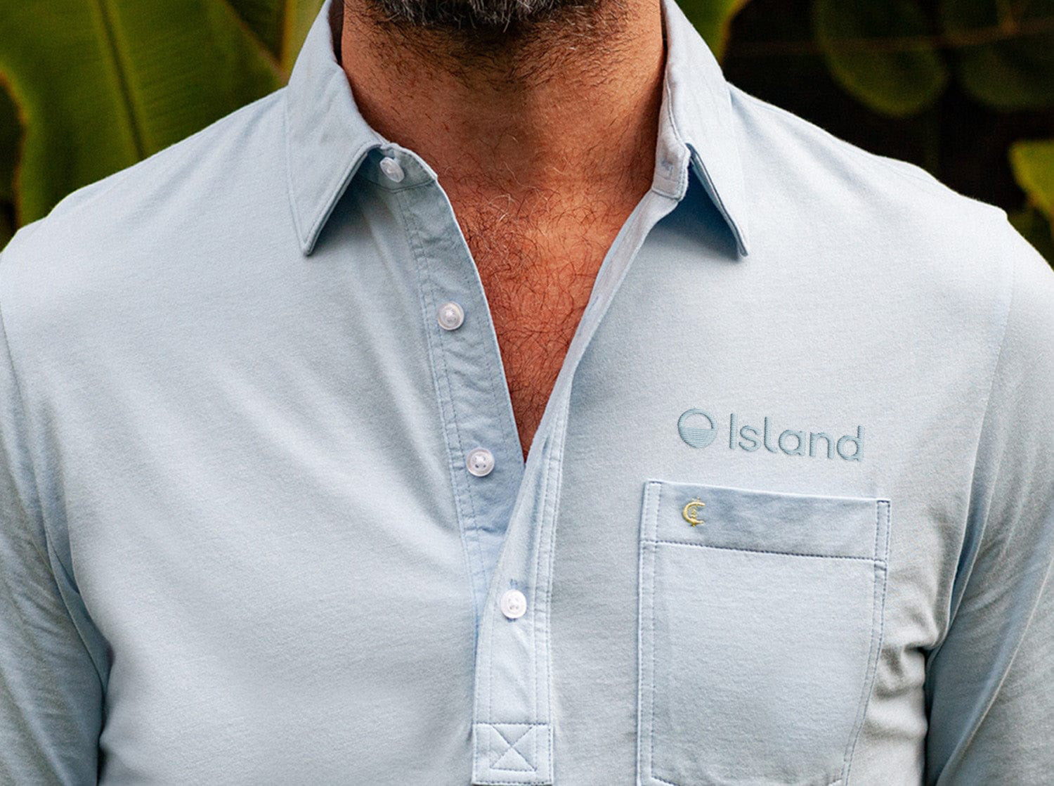 Men's Criquet Top-Shelf Players Shirt - Arctic Ice