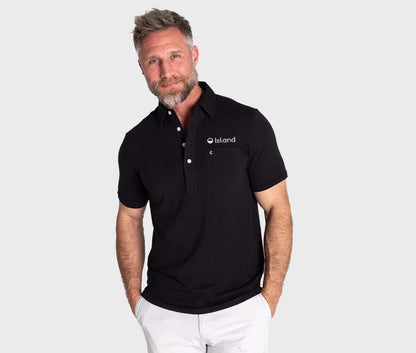 Men's Criquet Top-Shelf Players Shirt - Black Top