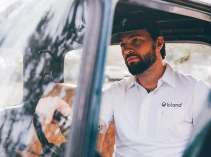 Men's Criquet Top-Shelf Players Shirt - White