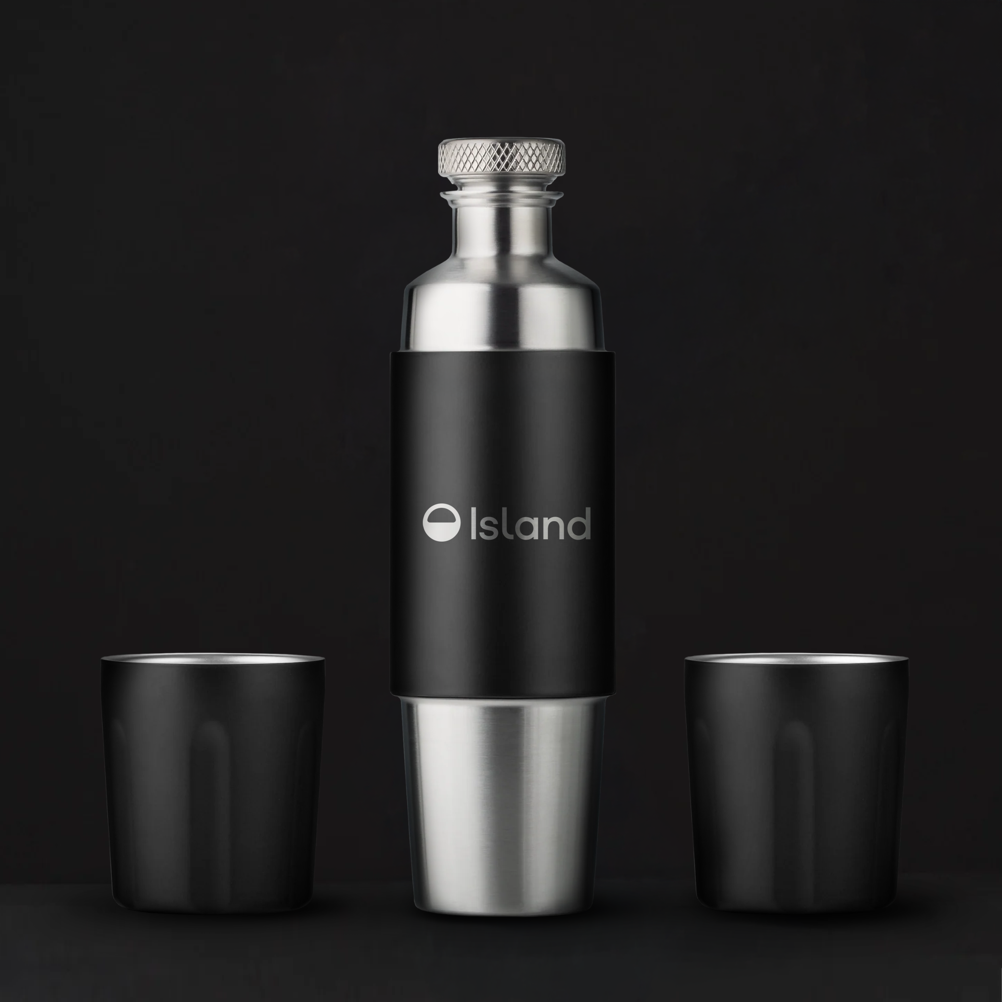 High Camp Flasks Firelight Flask with Cups