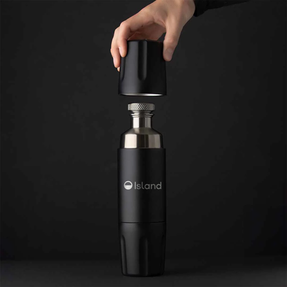 High Camp Flasks Firelight Flask with Cups