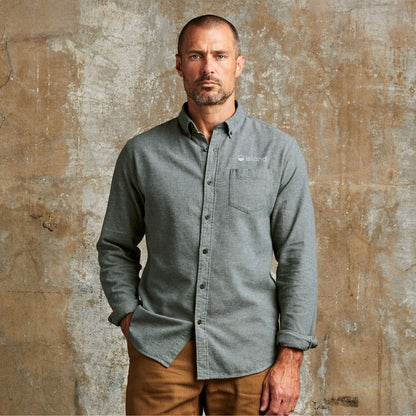 Men's Line Of Trade Frank Shirt - Blue Ticking Stripe