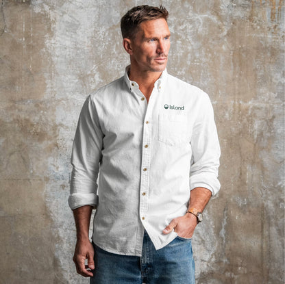 Men's Line Of Trade Frank Shirt - Ivory