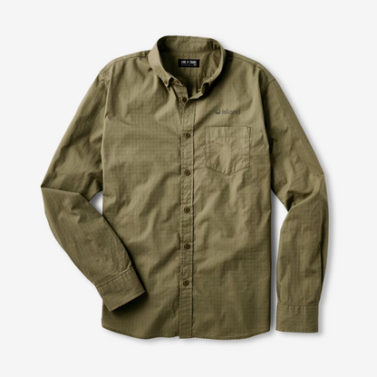 Men's Line Of Trade Frank Shirt - Olive Ripstop