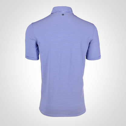 Men's Greyson Saranac Polo - Royal Blue/Arctic