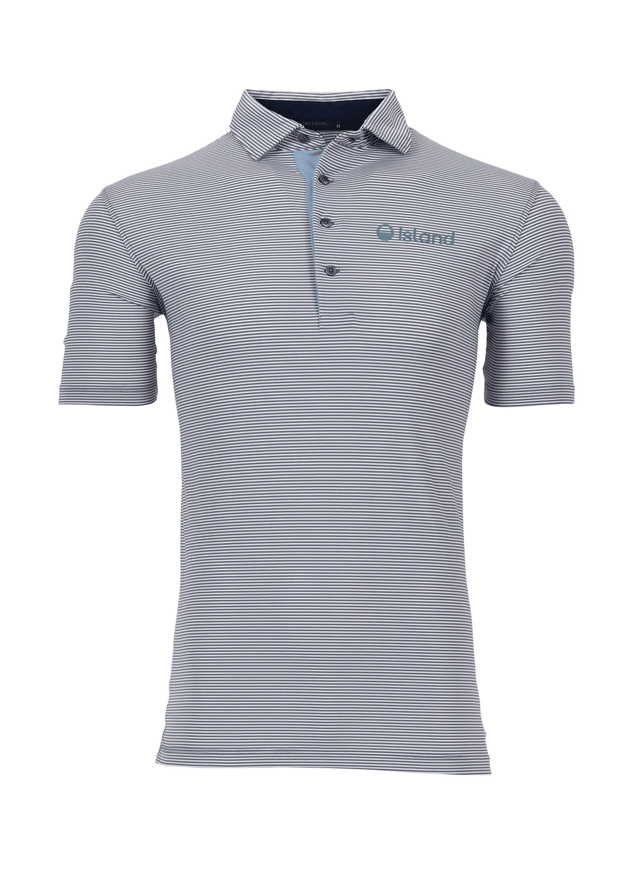 Men's Greyson Saranac Polo - Shadow/Arctic