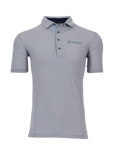 Men's Greyson Saranac Polo - Shadow/Arctic