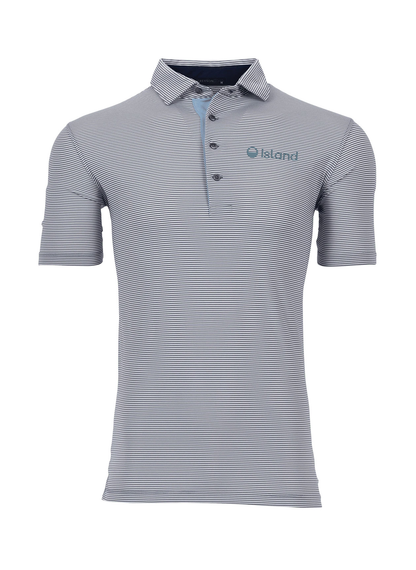 Men's Greyson Saranac Polo - Shadow/Arctic