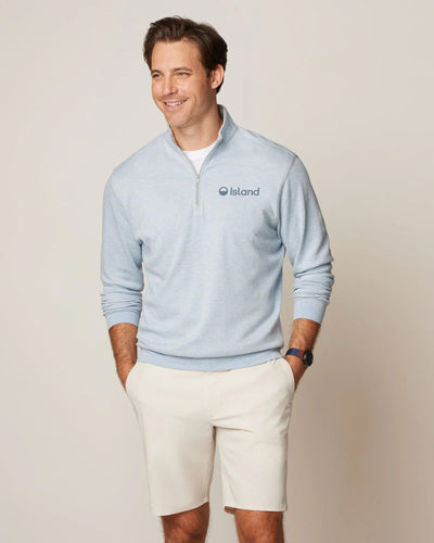 Men's Johnnie-O Hanks Lightweight Sully 1/4 Zip - Malibu