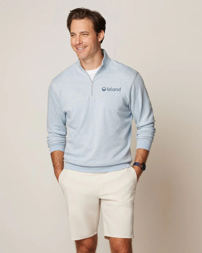 Men's Johnnie-O Hanks Lightweight Sully 1/4 Zip - Malibu