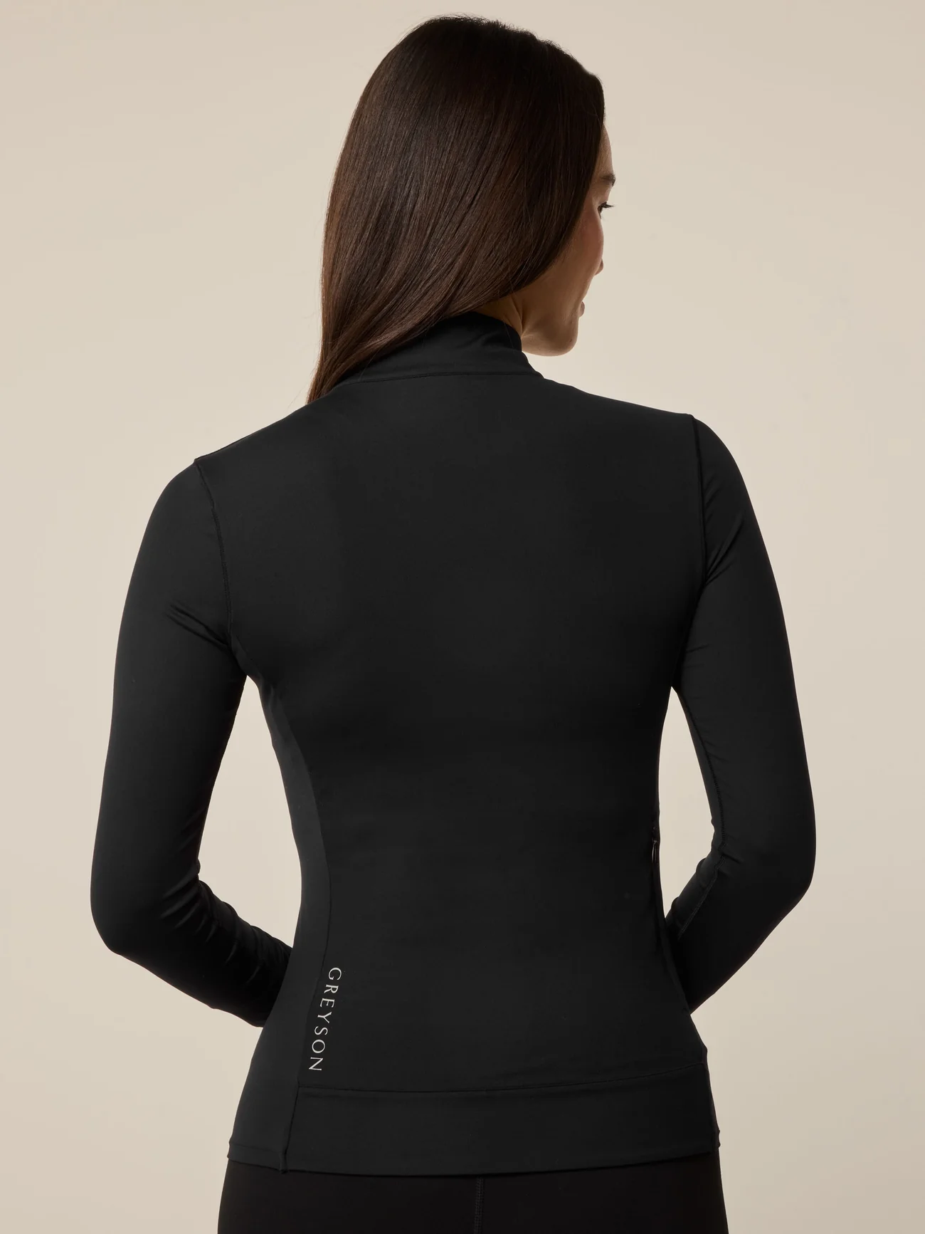 Women's Greyson Halley Quarter-Zip - Black