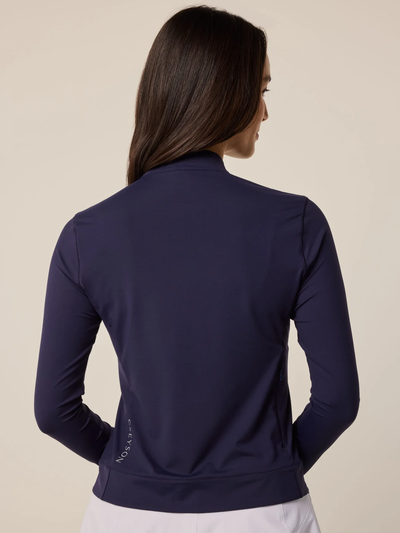 Women's Greyson Halley 1/4 Zip - Maltese Blue
