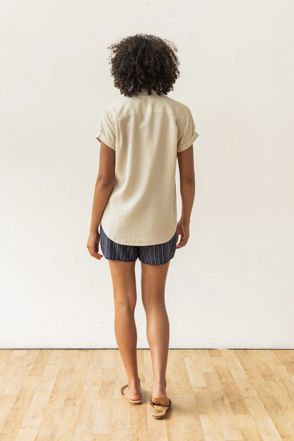 Women's Bridge & Burn Innes Shirt - Bone