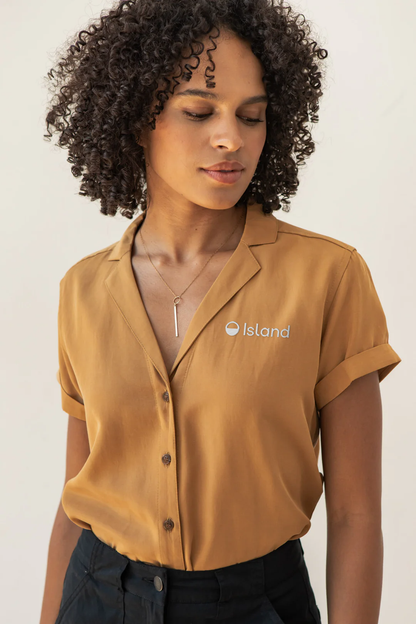 Women's Bridge & Burn Innes Shirt - Gold