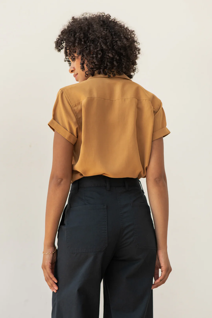Women's Bridge & Burn Innes Shirt - Gold