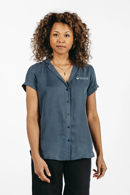 Women's Bridge & Burn Innes Shirt - Navy