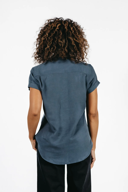 Women's Bridge & Burn Innes Shirt - Navy