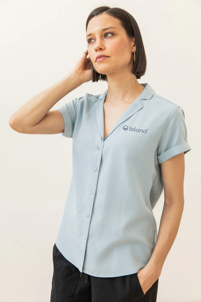 Women's Bridge & Burn Innes Shirt - Sky Blue