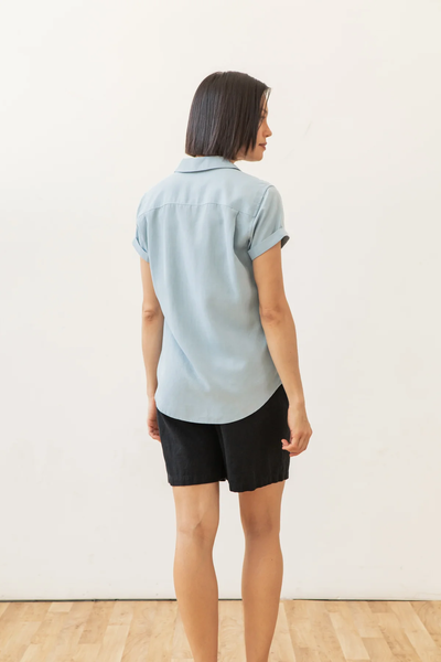 Women's Bridge & Burn Innes Shirt - Sky Blue