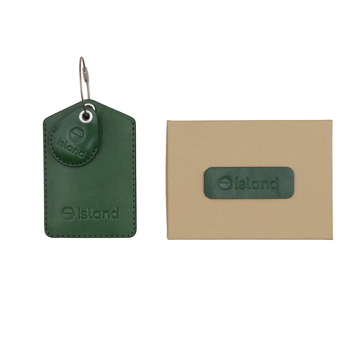 Island Executive Luggage Tag and Air-Tag Holder Gift Set