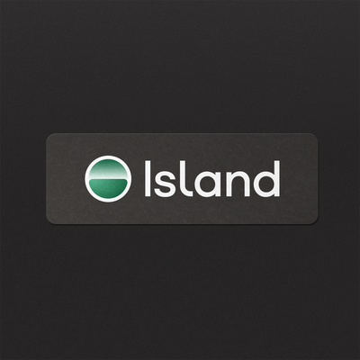 Island Laptop Stickers