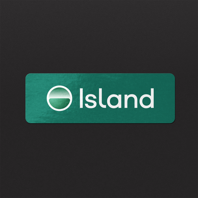 Island Laptop Stickers