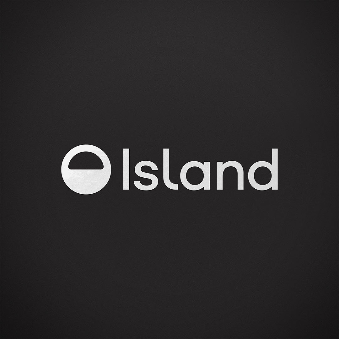 Island Logo Window Sticker Cutout