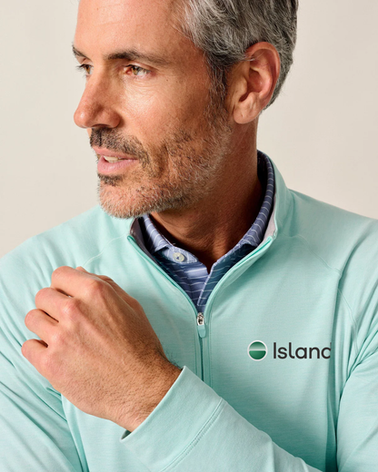 Men's Johnnie-O Freeborne Performance 1/4 Zip - Sardinia