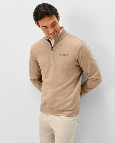 Men's Johnnie-O Sully 1/4 Zip Pullover - Cedar