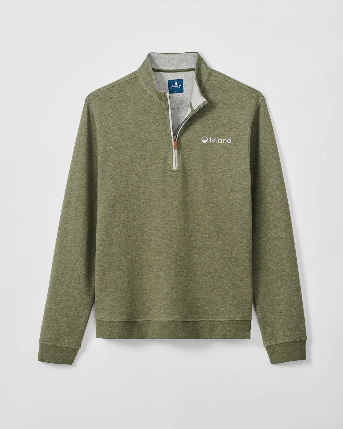 Men's Johnnie-O Sully 1/4 Zip Pullover - Sequoia