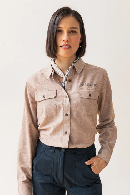 Women's Bridge & Burn Lenon Shirt - Rust
