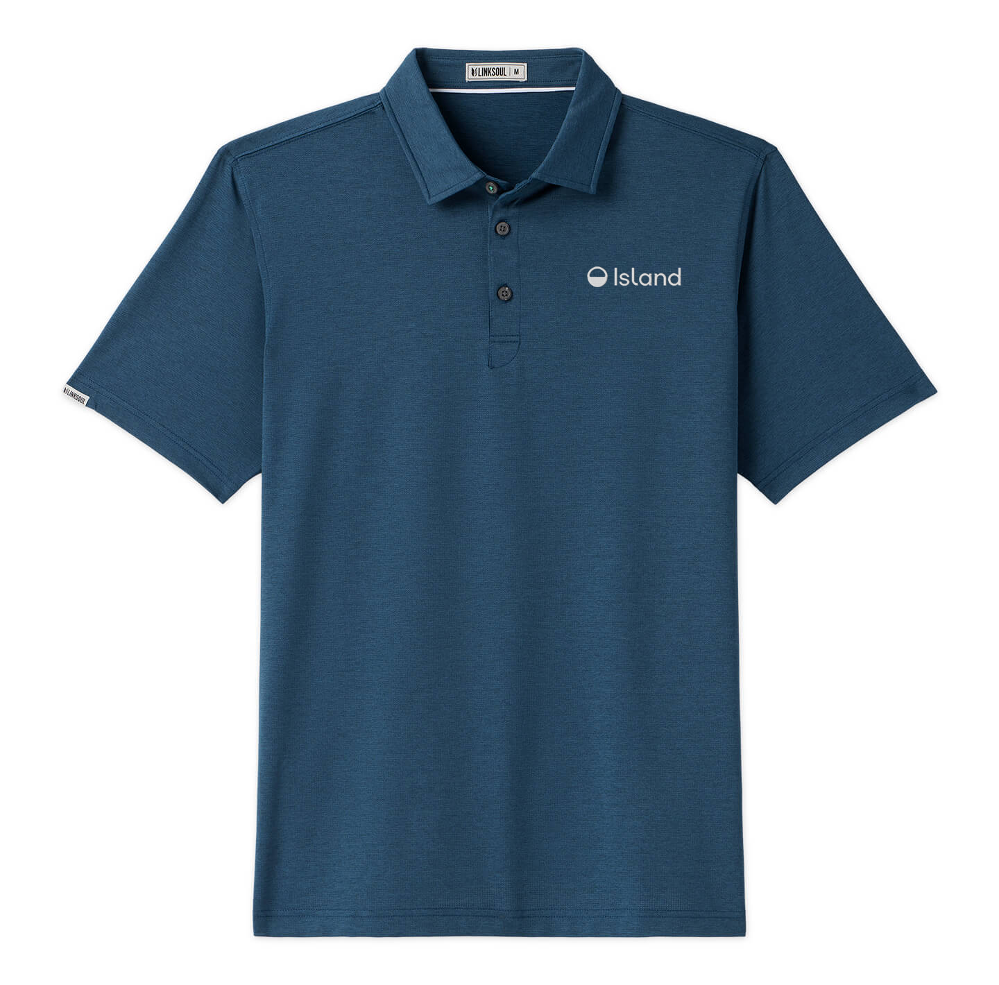 Men's LinkSoul AC Breeze Polo- Midnight Heather